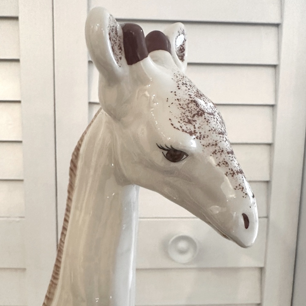 VTG🦒Giraffe, Ceramic Statue - Picture 6 of 10